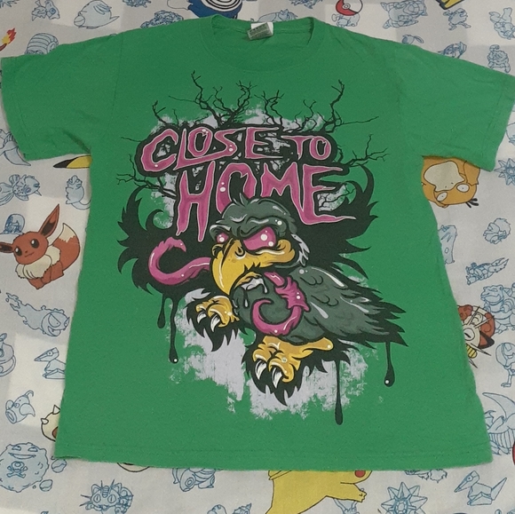 Shirts 210 Closer To Home Hardcore Band Tee Rock Band Shirt Vintage